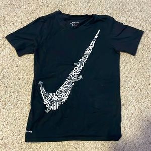 Nike Dry Fit Black T Shirt